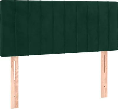 Produktbild von vidaXL Kopfteil Dunkelgrün 90x5x78/88 cm Samt
