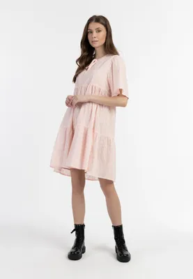 Image de Robe pour femme SAPORTA - rose clair, taille L