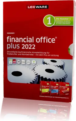 Produktbild von Lexware financial office 2022|Plus| Minibox (365 Tage) | Einfache kaufmännische