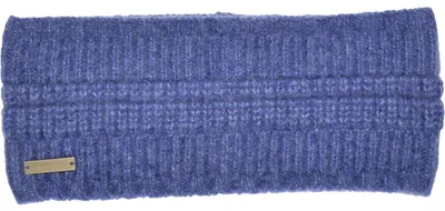 Seeberger Strick Stirnband in blau
