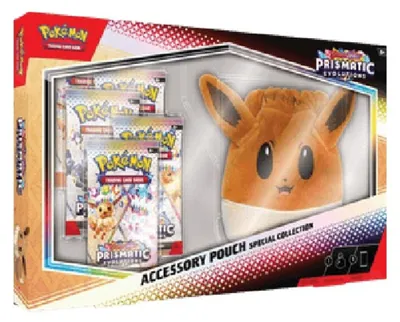 Immagine prodotto di Pokemon Evoluzioni Prismatiche: Collezione speciale di astucci per accessori