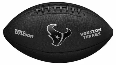 Produktbild von Wilson Nfl Team Metallic Premiere Houston Texans American-football-ball Schwarz Schwarz One Size