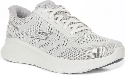 Produktbild von Skechers Go Walk Now Payton in Weiß-Grau für Herren – 9.5 UK - 44 EU - 10.5 US / White Grey