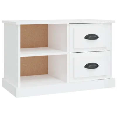 Produktbild von TV-Schrank Hochglanz-Weiß 73x35,5x47,5 cm Holzwerkstoff