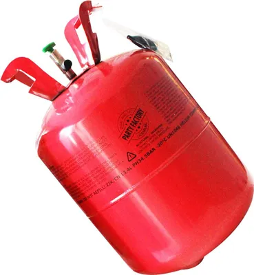 Obrázek produktu pro Plynové helium pro cca 50 balónků Balónky heliová láhev fóliové balónky