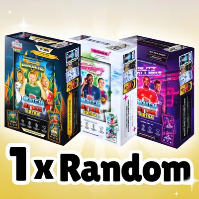 Productafbeelding van 1x UEFA Champions League "MA" Extra Mega Tin 2025/2026 | 48 kaarten, inclusief limited edition | PSYKICKS verzamelbox | Topps + Heartforcards, verzending beschermd