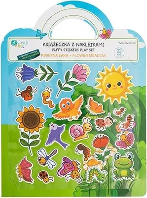 Produktbild von Książeczka z naklejkami Kwietna Łąka dla dzieci