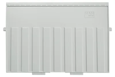 Image de HAN 9024-11 Plaque de support A4 horizontal, pour bacs et bacs à fiches, gris clair