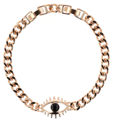 Produktbild von NAHIMA damen armband - roségold schwarz NAHIMA damen armband - roségold schwarz, onesize
