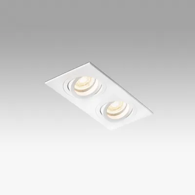 Immagine prodotto di Lampada da incasso orientabile RADÓN-2 a 2 luci bianca