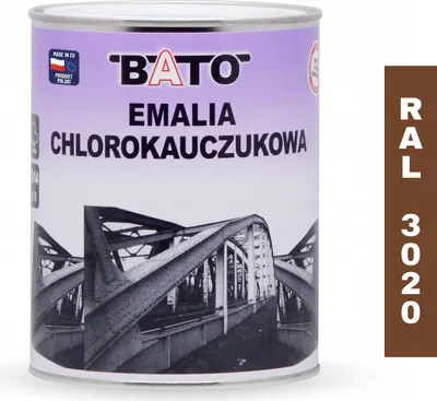 Produktbild von Chlorkautschuk-Emalie Rot Ral 3020 A 0,8 L