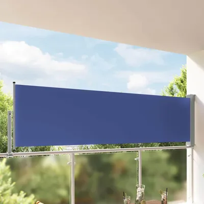Image de Vidaxl Garden Bildschirm ausziehbar 100x300 cm blau