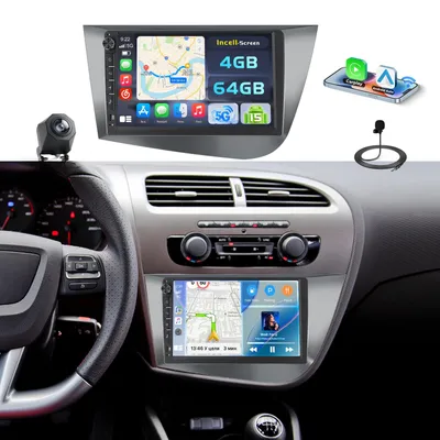 Productafbeelding van 9" Android 15 Autoradio 2005-2012 Wireless CarPlay