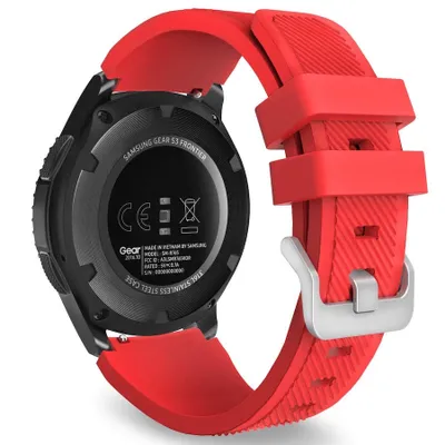 Obrázok produktu pre Huawei Watch GT/GT2 46mm Silicone Sport remienok, Red