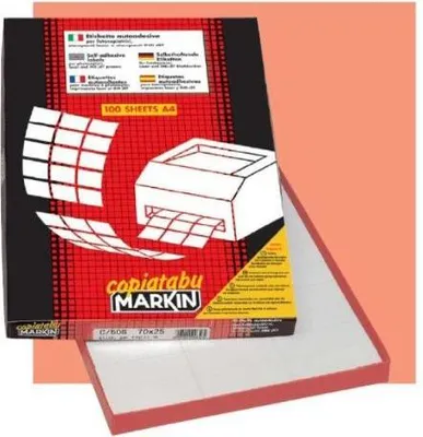 Zdjęcie produktu dla Markin 210C500 etykieta samoprzylepna biała 2400 szt
