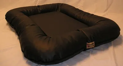 Produktbild von Silecomplaza Hundebett Hundekissen XXL Kunstleder Laguna schwarz