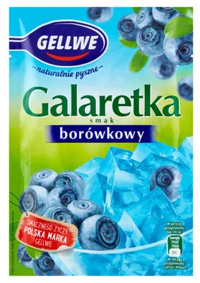 Produktbild von Gellwe Gelee mit Heidelbeergeschmack 72 g