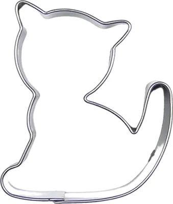 Produktbild von zucker. Katze aus rostfreiem Stahl (10 St.)