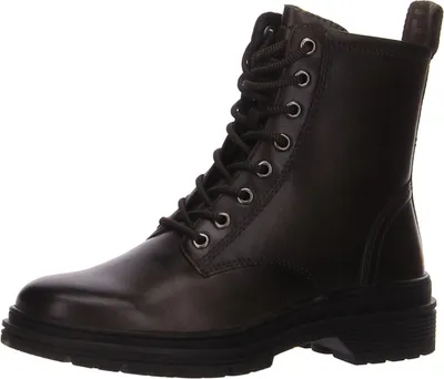 Image de Bottes Tamaris à lacets, à traction et à boucles en vert, taille 39