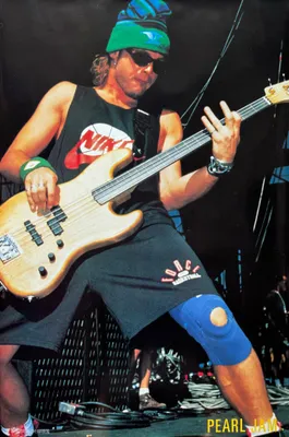 Image de Pearl Jam - Jeff Ament - Affiche Poster - 61x90cm