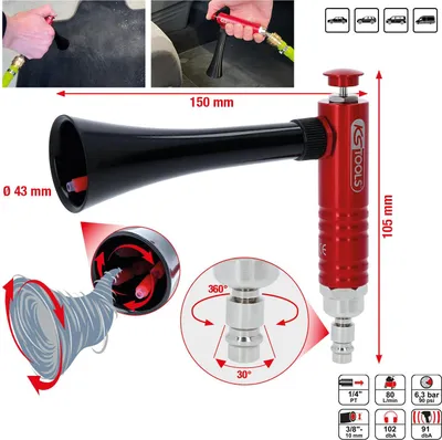 Produktbild von KS Tools Druckluft-Ausblaspistole
