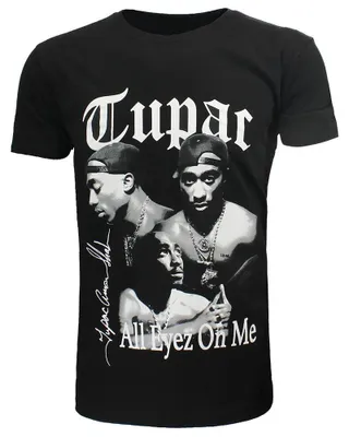 Obrázek produktu pro Tričko 2PAC Tupac All Eyez s pózou „Flex“ – velikost L
