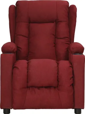 Obrázek produktu pro relaxační křeslo vidaXL Vínově červená tkanina