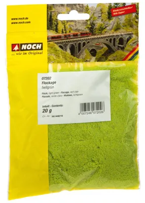 Image de NOCH 07202 Flocage vert clair, 20 g