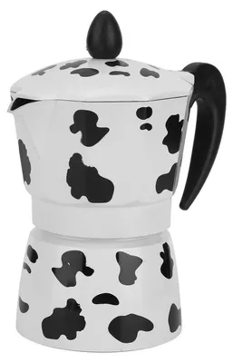Image de Cafetière en aluminium Bouilloire Cafetière Moka Pot pour la maison Café Shop Lait Vache Color3Cup 150ML