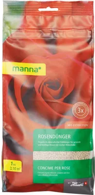 Produktbild von Manna Rosendünger 1 kg für ca. 12 m²