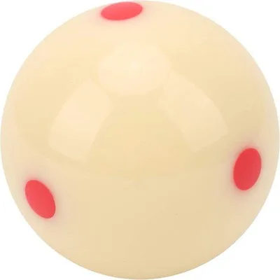 Zdjęcie produktu dla Kij treningowy do snookera, kulka czerwona, średnica 52,5 mm, Powerglide Sport