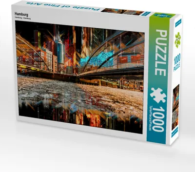 Produktbild von CALVENDO Puzzle Hamburg | 1000 Teile Lege-Größe 64x48cm Foto-Puzzle für glückliche Stunden