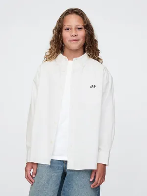 Produktbild von GAP Kinder Oversize Oxford Hemd 605359-00__M