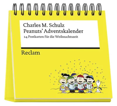 Produktbild von Peanuts' Adventskalender. 24 Postkarten für die Weihnachtszeit