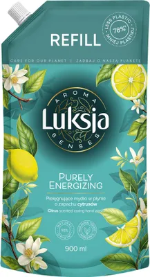 Zdjęcie produktu dla Luksja Mydło w płynie Aroma Energy 900 ml