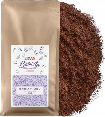 Zdjęcie produktu dla KAWA MIELONA 1kg Kawa Świeżo Palona Lokalna - Isabela Intenso x Kol-Pol