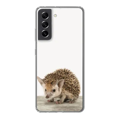 Produktbild von MuchoWow® Handyhülle Schutzhülle Hülle für Samsung Galaxy S21 FE Igel - Tiere - Jungen - Mädchen Silikon Softcase Handy Hülle - Mobiltelefonhülle
