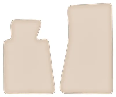Produktbild von DURBAN Beige Velours-Fußmatten vorne für BMW 5 E34 Limousine, Kombi, Touring (1988-1994)