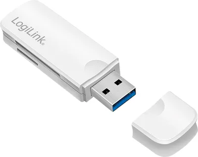 Produktbild von LogiLink USB 3.0 Mini Card Reader weiß