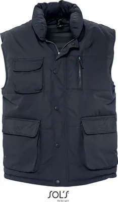 Produktbild von SOLs 59000 | Viper Bodywarmer - Farbe: Navy - Größe: 5XL