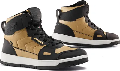 Zdjęcie produktu dla Damskie buty motocyklowe Falco Harlem, czarny/biały/złoty, 36