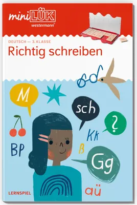 Produktbild von miniLÜK. 3. Klasse - Deutsch: Richtig schreiben
