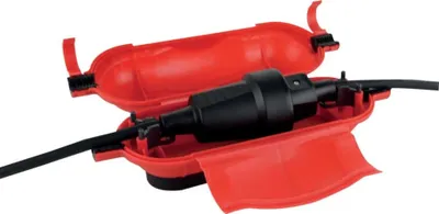 Image de REV Kabel Boîte de protection Rallonge de sécurité Boîte de sécurité IP44 Jardin Safe-Box