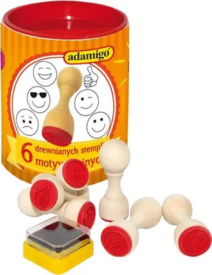 Obrázek produktu pro ADAMIGO PL Smajlík razítka 06946