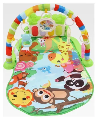 Produktbild von Baby Kick Play Piano, Weiche und Abnehmbare Pädagogische Kleinkinder Kick Play Piano Gymnastikmatte mit Licht und Musik