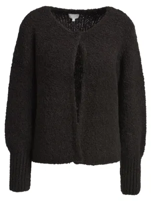 Produktbild von Milano (21) CARDIGAN W/ ROUNDNECK PRESSBUTTON C, MOCCA 918 918 S