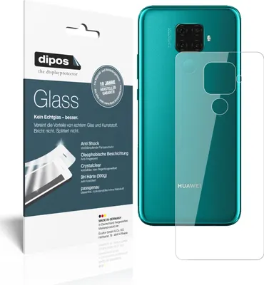 Zdjęcie produktu dla 2x folia ochronna na tylną obudowę Huawei nova 5i Pro - folia antywstrząsowa 9H dipos Glass z tworzywa sztucznego