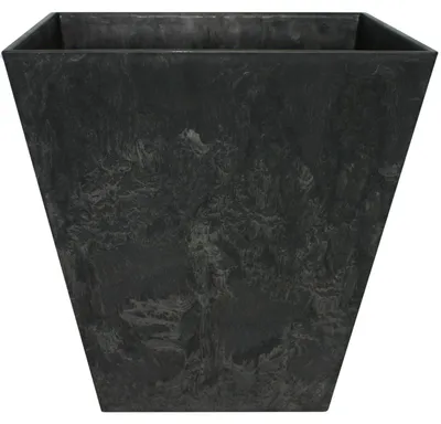 Produktbild von Ter Steege Blumentopf/Pflanztopf - Kunststoff - schwarz - D30