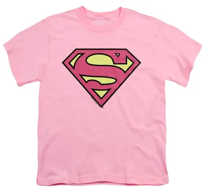 Obrázok produktu pre Superman – detské tričko, bavlna, model TV36092 (veľkosť 116), ružová farba