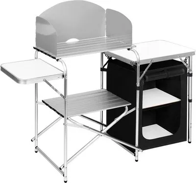 Produktbild von Famanu Campingküche - Inklappbar, Modernes Design, Schwarz